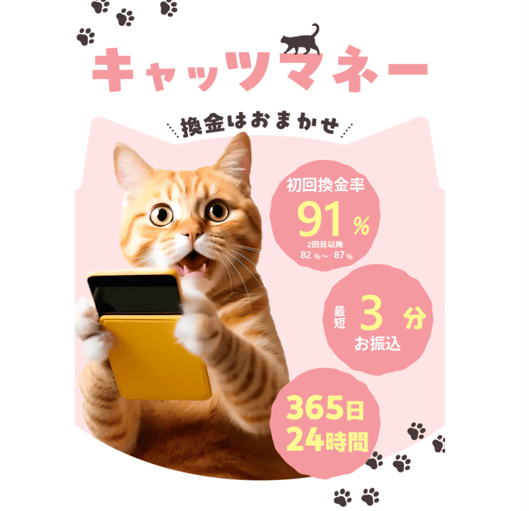 キャッツマネーのバナー